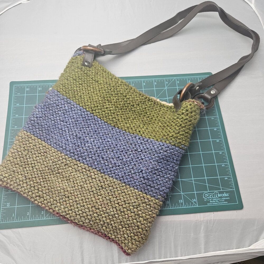 Boho Shoulder Bag Crochet Yarn